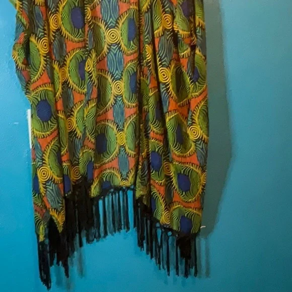 Colorful summer tunic, size 2x, used once! Brand:Truth NYC - Picture 4 of 5